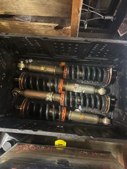 Set of 4 Coilover Shock Absorbers