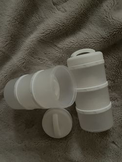 Set Of 2 Baby Formula/Snack Carrier 