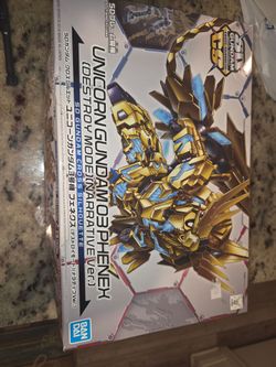Bandai SD Gundam Cross Silhouette RX-0 Unicorn Gundam 03 Phenex Narrative Ver.