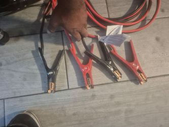 Jumper Cables with Clamps