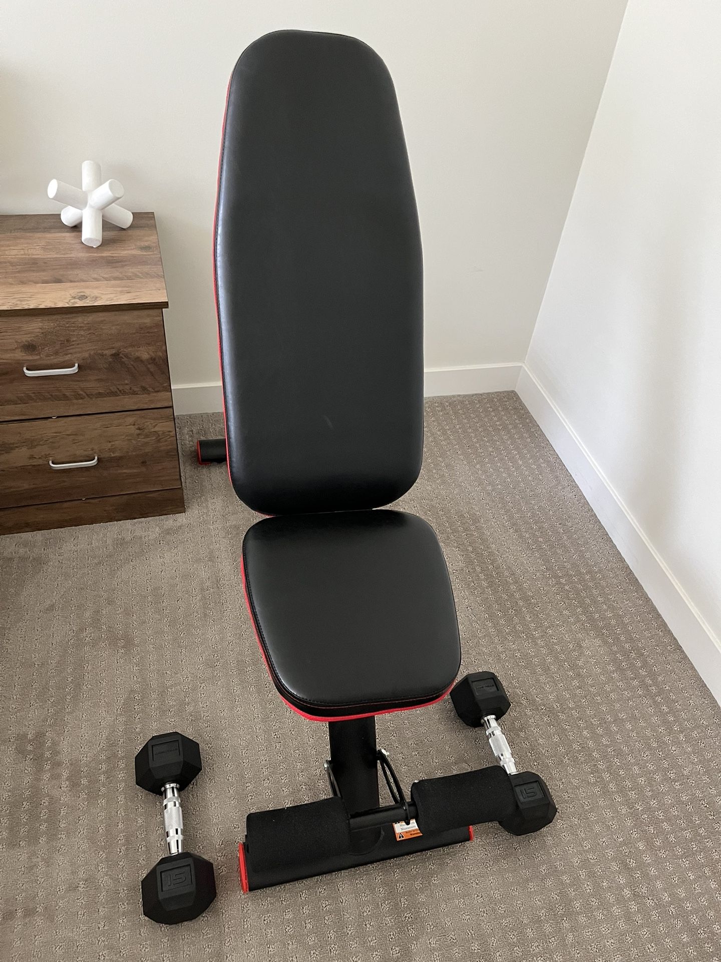Bench & Dumbbell Set