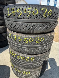 Used yokohoma advan ST 275/50/20