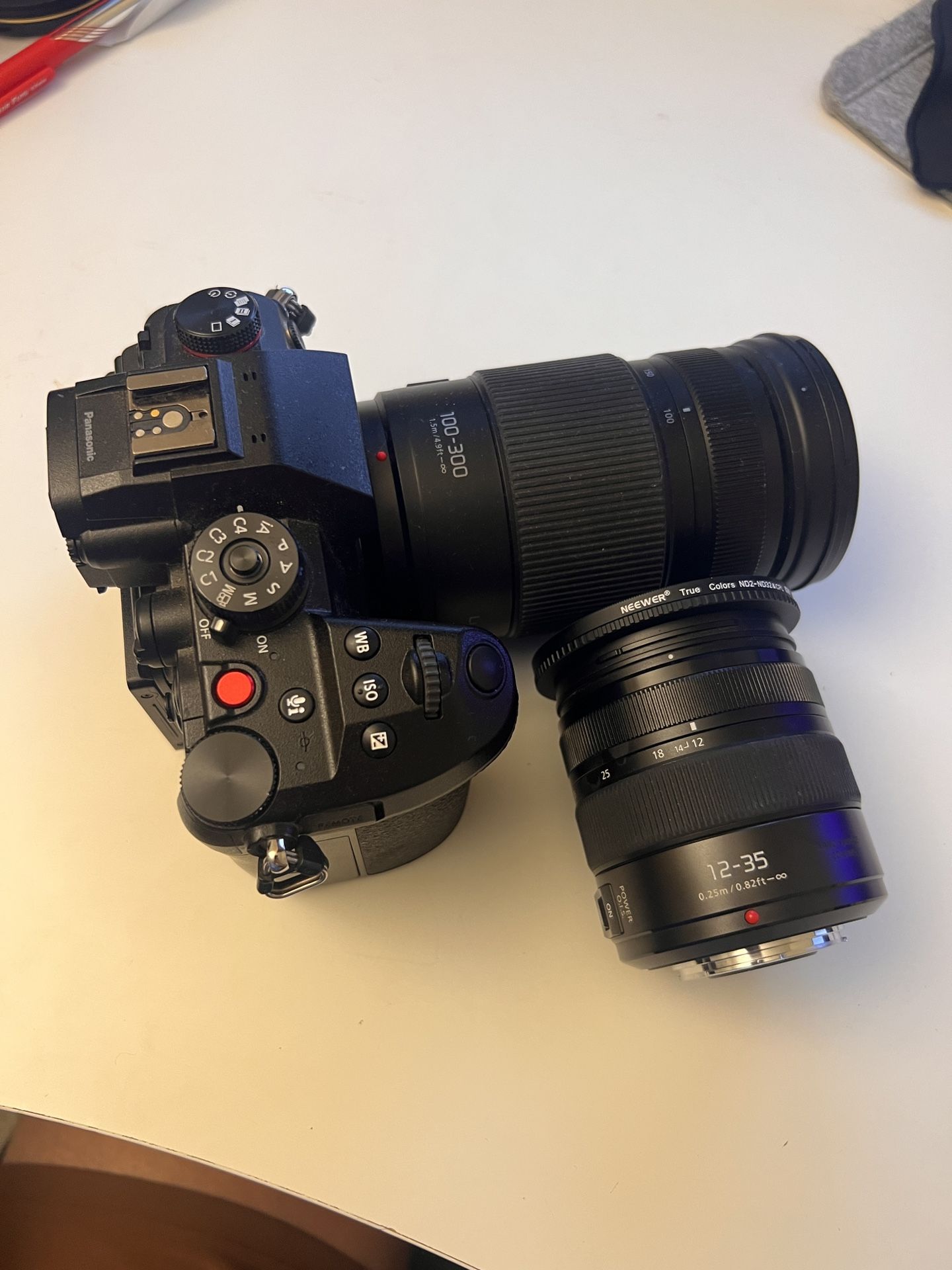GH6 With 3 Lens Package, XLR Audio Adapter, And 4 Batteries