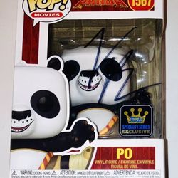 JACK BLACK SIGNED AUTOGRAPHED KUNG FU PANDA PO FUNKO POP #1567 JSA COA RARE!