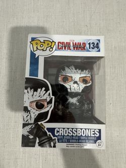 Marvel Civil War Pop Funko Crossbones Figure