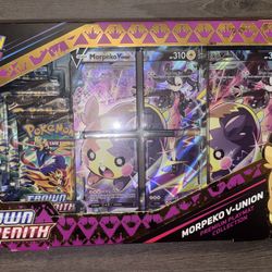Crown Zenith: Morpeko V-Union Premium Playmat Collection – $65