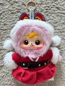 Samuel Red Chinese Costume Plush Keychain