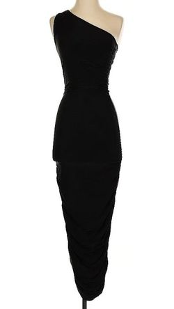 Women's Nasty Gal Slinky One Shoulder Dress