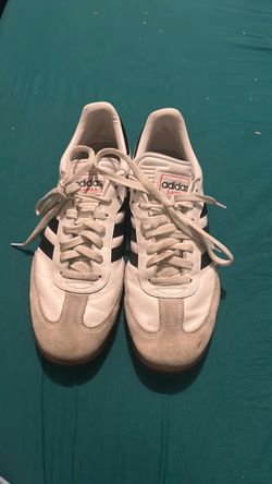White adidas sambas