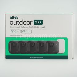 🔥 Blink Outdoor 2K+ Wireless Smart Security Camera, 2K Video Resolution, 5 Cameras System