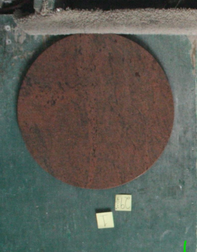 Granite Lazy Susan – Flat, ¾ " Thick, 27 5/8 " Diameter