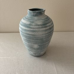 Vase Blue Ceramic