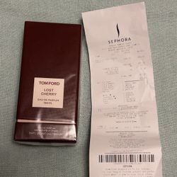 Tom Ford Lost Cherry Cologne Brand New With Receipt 