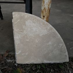 Natural Stone Corner Shower Shelf 