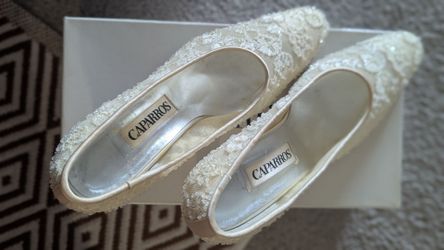 Caparros beaded heels