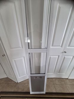 Pet Safe Dog Door For Slider.