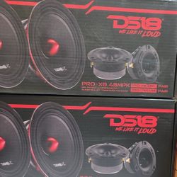 DS18 Speaker PRO-x6.4MPK speaker 6.4" And Tweeters