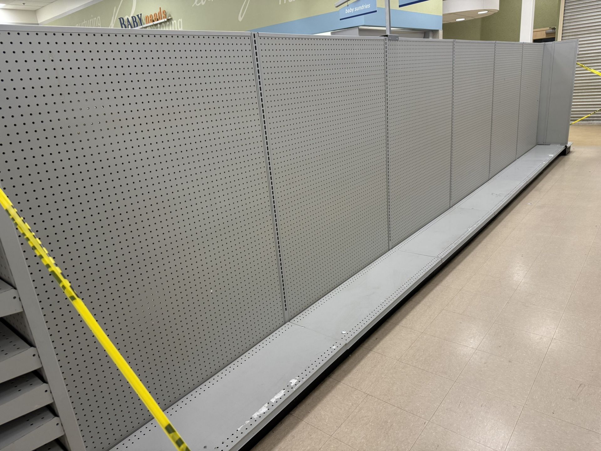 Metal Gondola Shelving