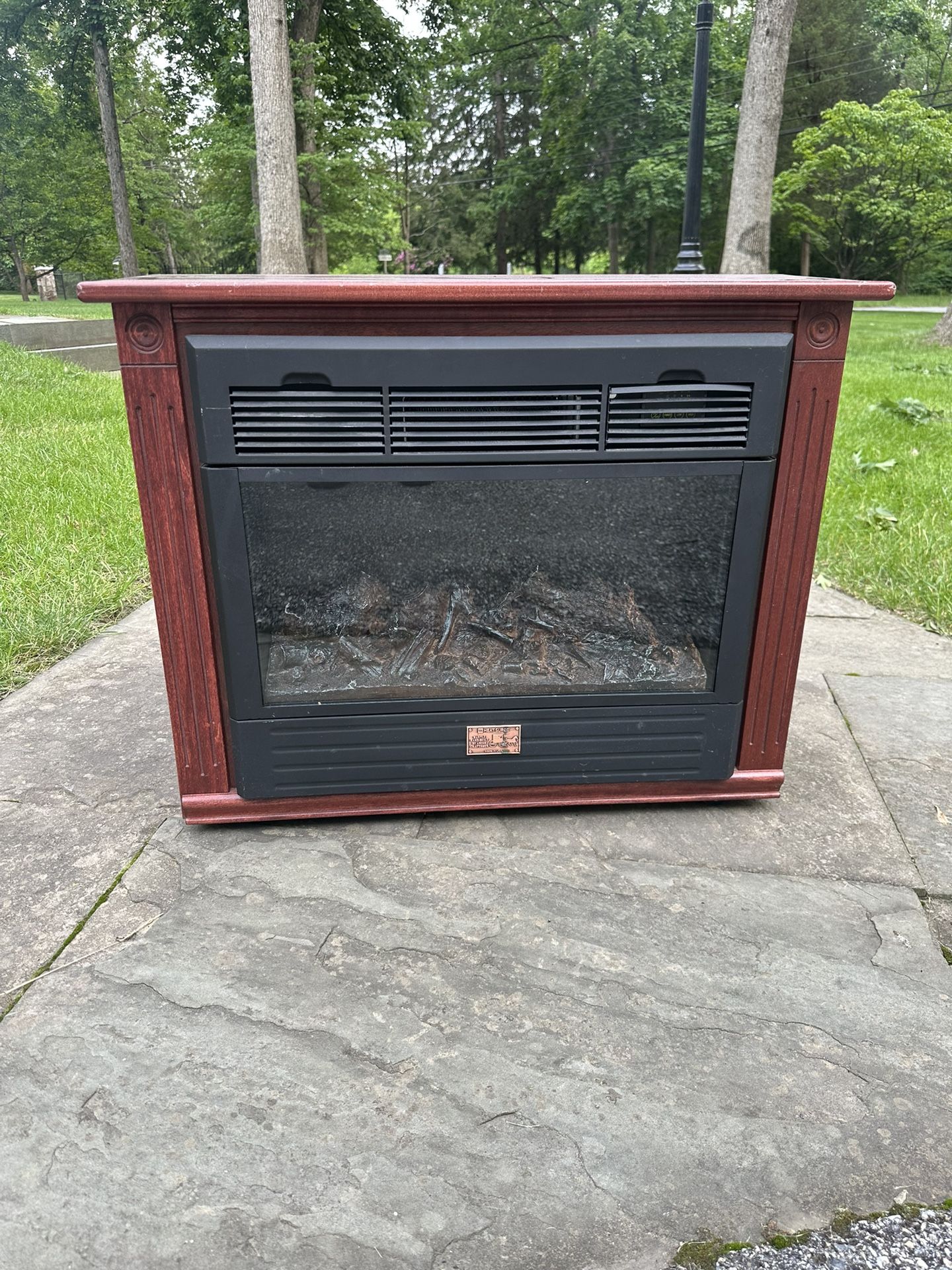 Heat Surge Electric Fireplace