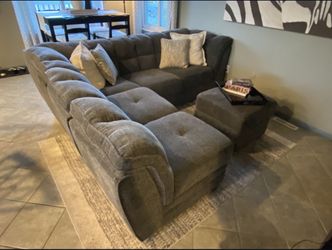 Modular Gray Couch