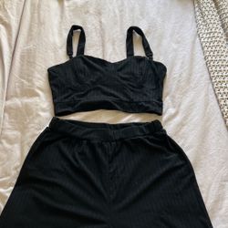 Black Matching Lounge Set