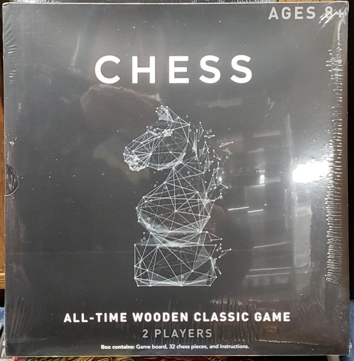 RMS International CHESS All-Time Wooden Classic Board Game. 2 Players