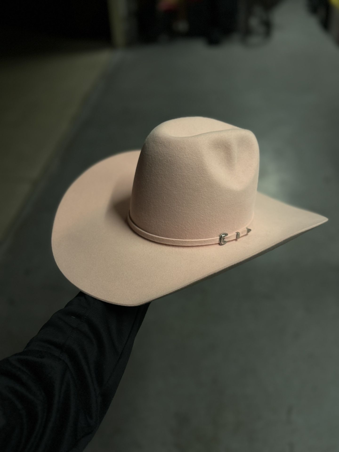 Pink Felt Cowboy Hat