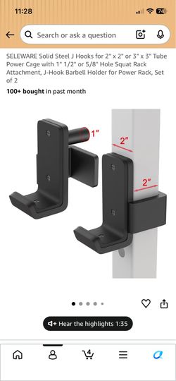 Barbell holder for power rack