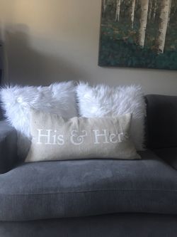Decorative Pillow “his &hers”