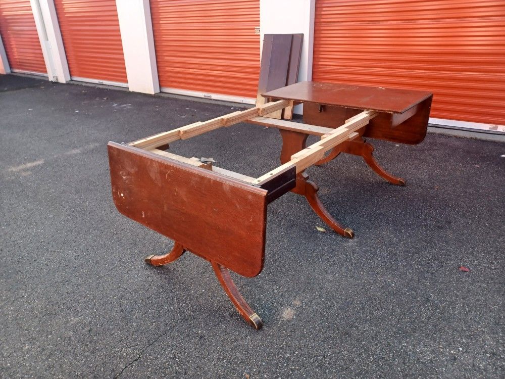 ANTIQUE or VINTAGE SOLID WOOD DROP LEAF TABLE - Can Deliver