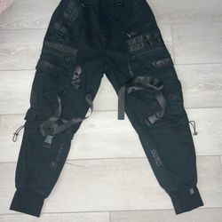 Japanese Unisex Offset S H W A TP-03 SPEED JOGGER - BLACK size S