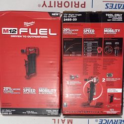 Milwaukee M12 Fuel 1/4” Right Angle Die Grinder. Tool Only. Model #2485-20