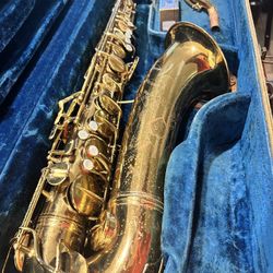 For Sale: 1937 Conn 10M “Naked Lady” Tenor Saxophone – Vintage Classic!