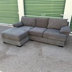 Beautiful Gray Sofa Lounge Couch + Free Delivery 