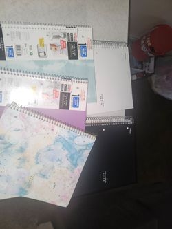 Notebooks $6 all