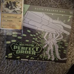 Perfect Order Elite Trainer Box and Promo