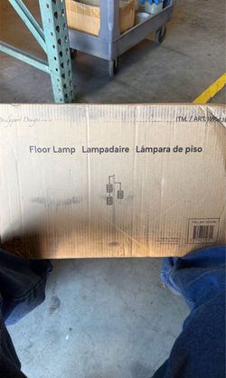 Bridge point designs floor lamp “mendocino floor lamp”