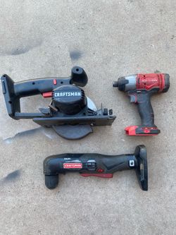 Craftsman Tools. 3 for 1