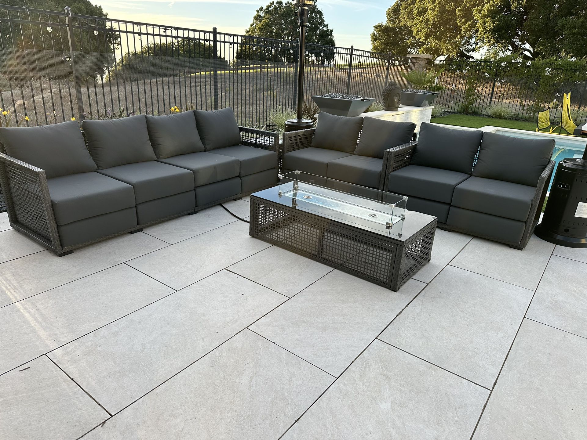 Outdoor Patio Sofa Set