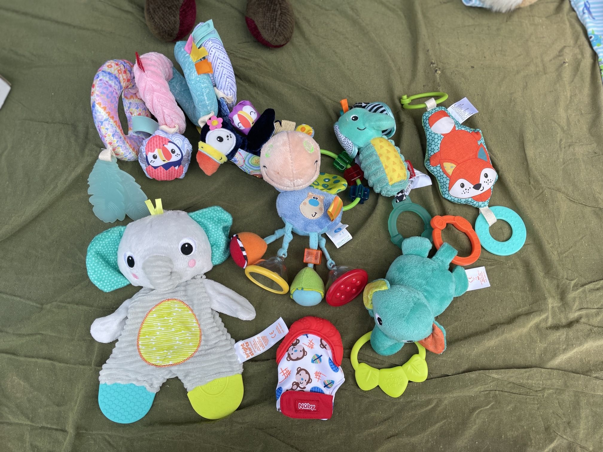 Baby Teethers And Car Seat Toys