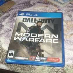 Call Of Duty Modern Warfare Ps4