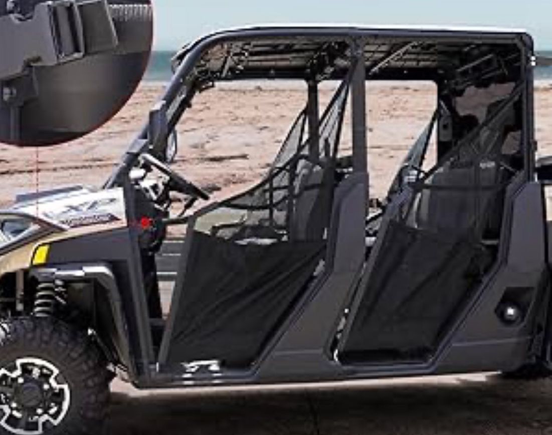 Polaris Front and Back Door Nets Ranger 1000 XP Crew EPS Premium Trail Boss Big Game Winter