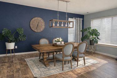 Rustic Dining Table (4 Chairs)