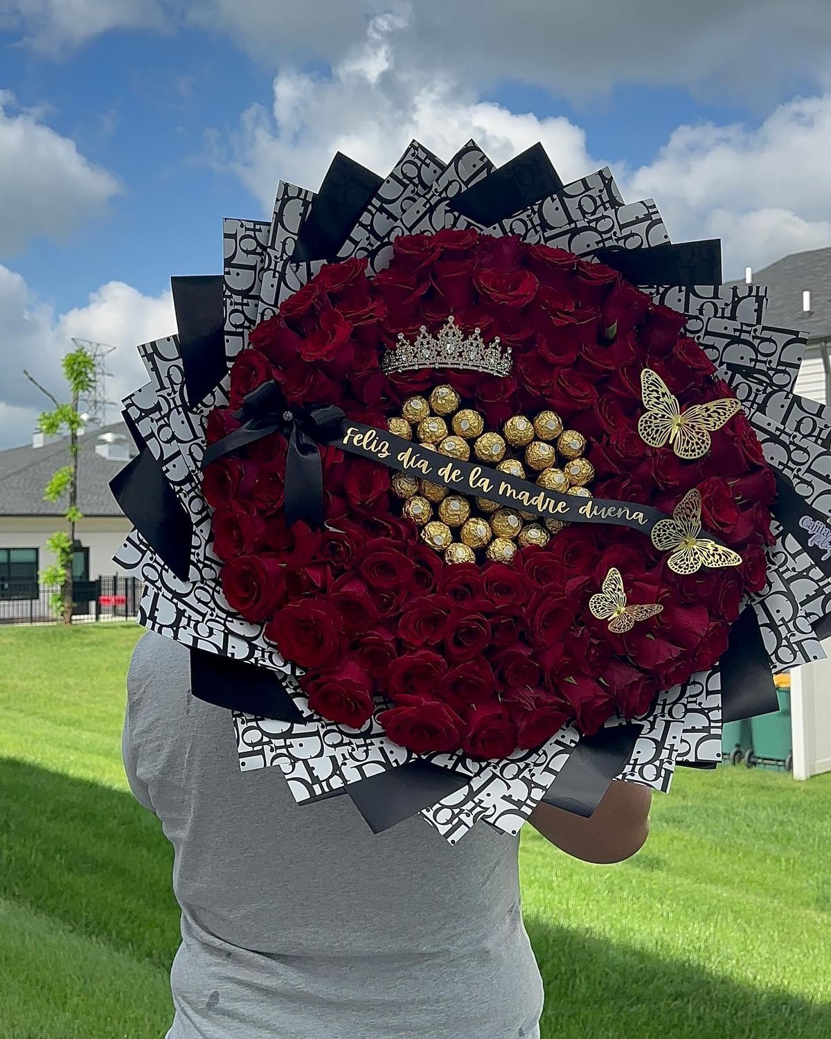 100 Roses Ramo Buchon 