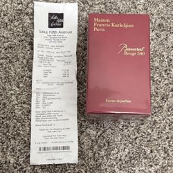 Baccarat Rouge 540 Authentic 2.4oz 70ml