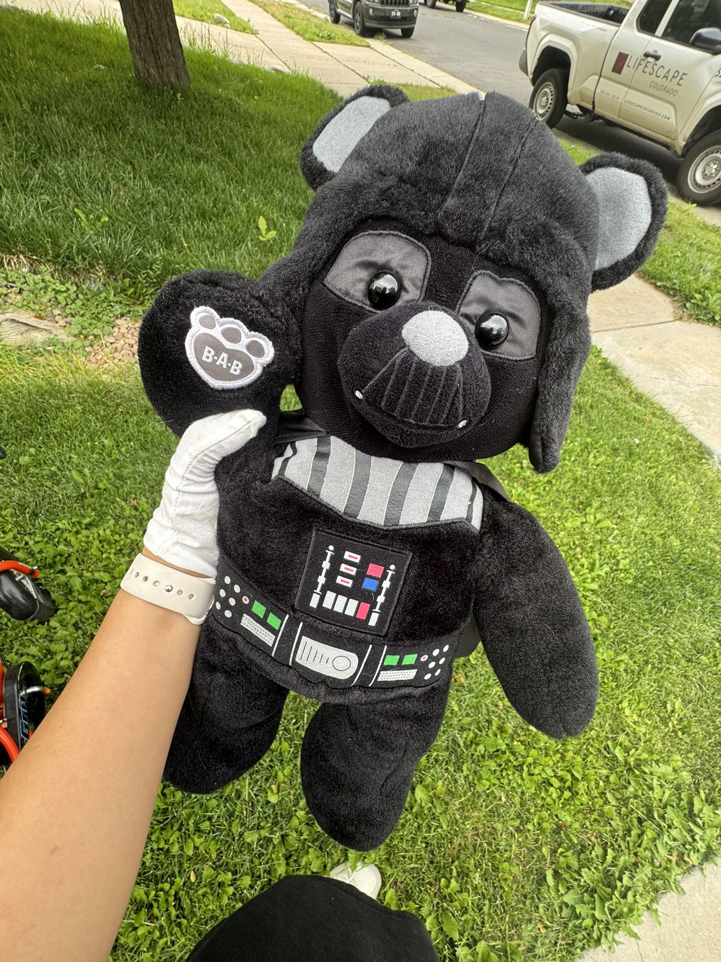Star Wars !!! Build-A-Bear Workshop plush bear