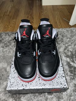 Reimagined Bred 4s Size 10.5