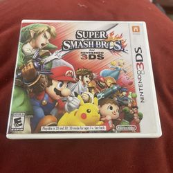 [GAME CASE ONLY] Super Smash Bros for Nintendo 3DS Game Case (NO CARTRIDGE)