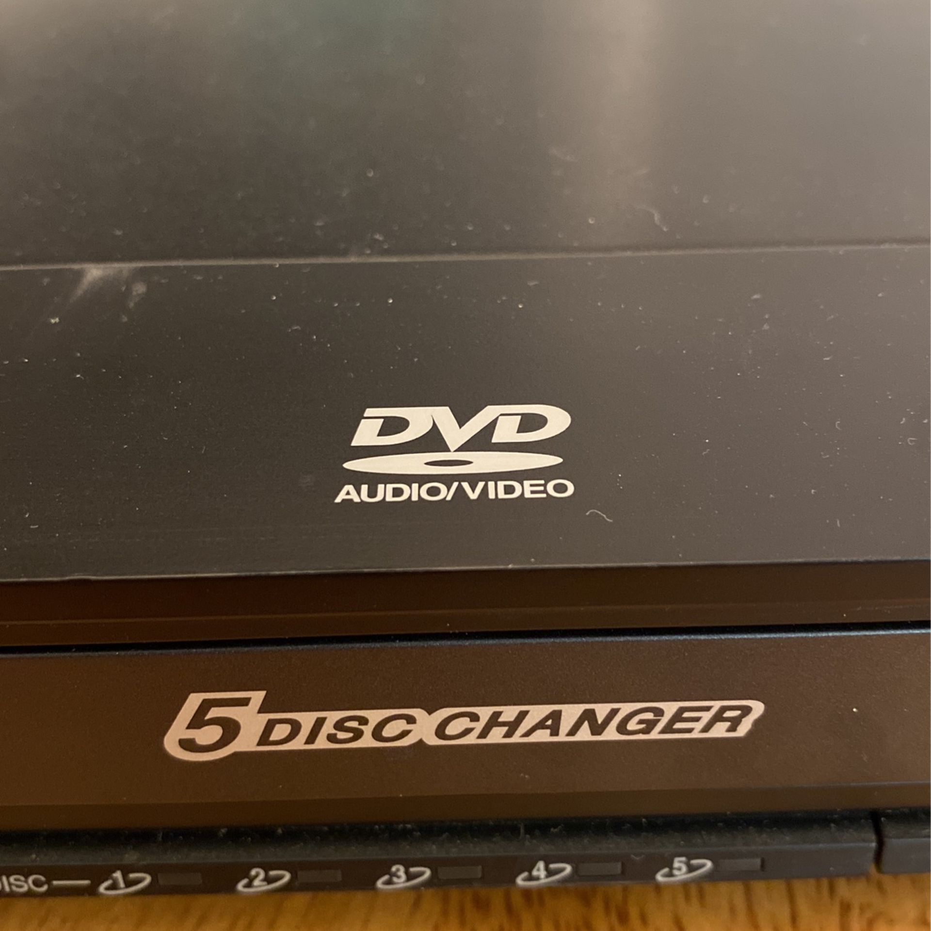 Panasonic 5 Disc DVD CD Video Player Changer Dolby Home Theater DVD-F65 NoRemote