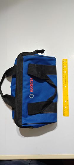 Bosch Tool Bag Blue Canvas